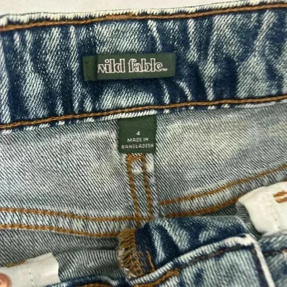 Wild fable Women’s or juniors jeans skirt, size 4 - Picture 4 of 7